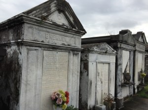 Lafayette Cemetery which was on the Garden District free tour